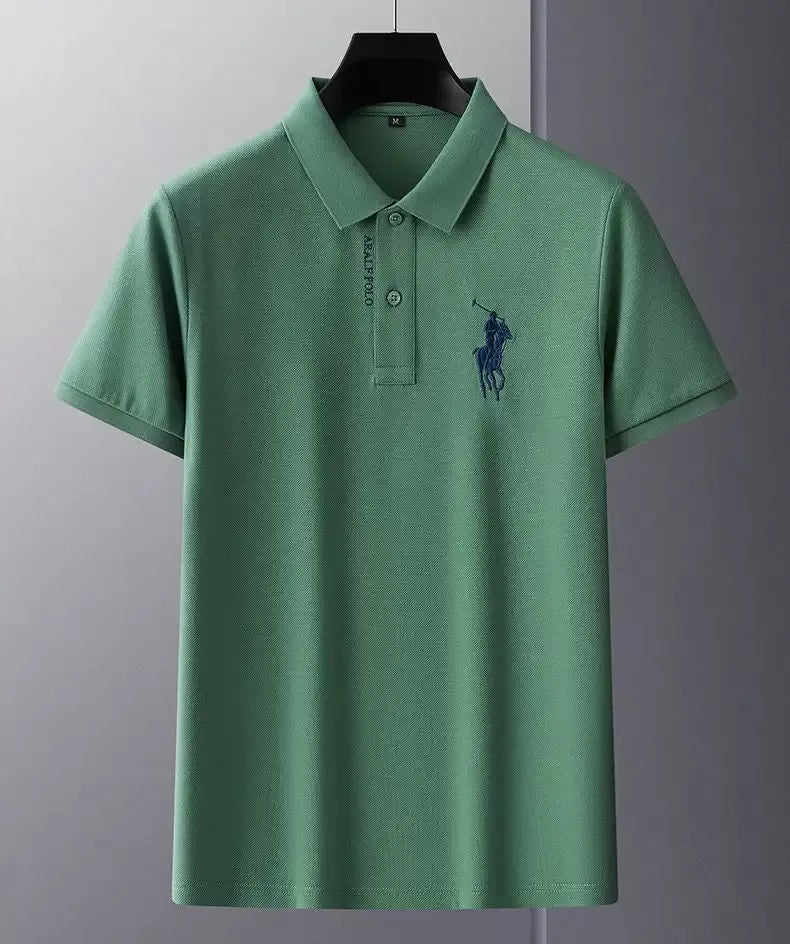 RALPH LAUREN MEN'S CLASSIC CASUAL OVERSIZED POLO SHIRT