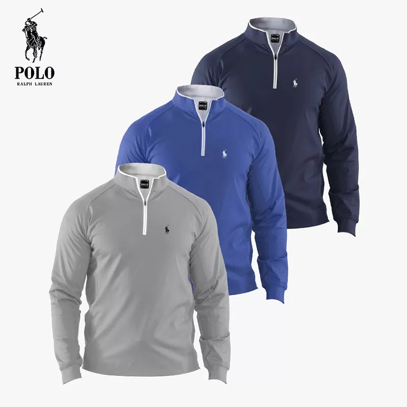 Ralph Lauren Performance 1/4 Zip Pullover 3-pack