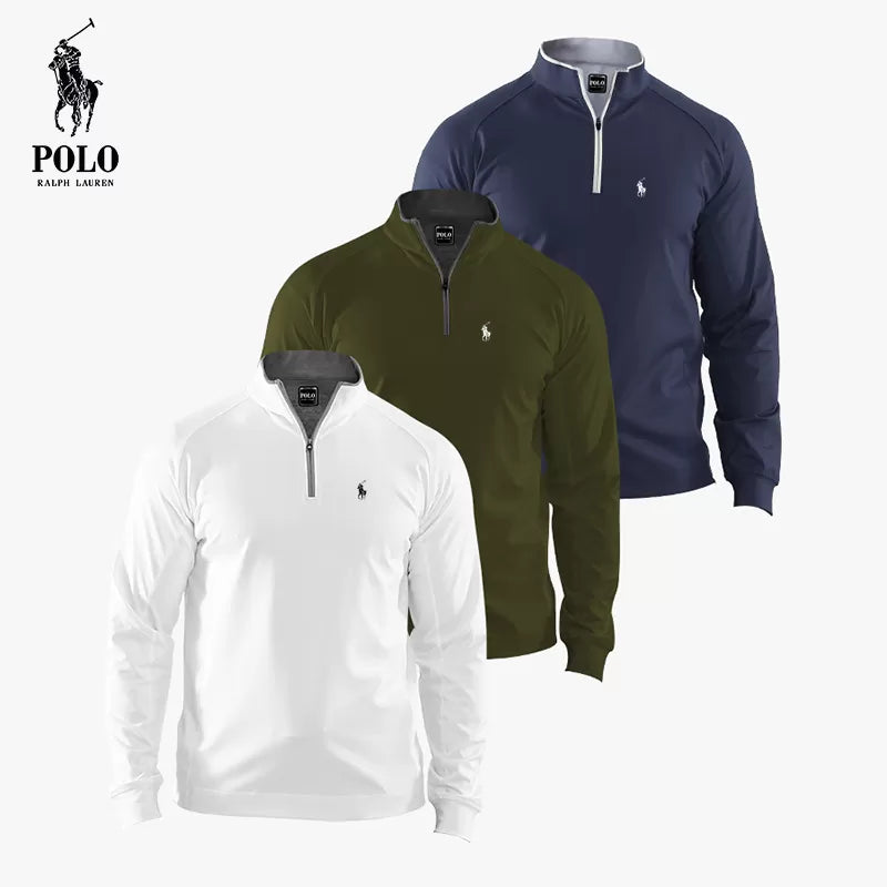 Ralph Lauren Performance 1/4 Zip Pullover 3-pack