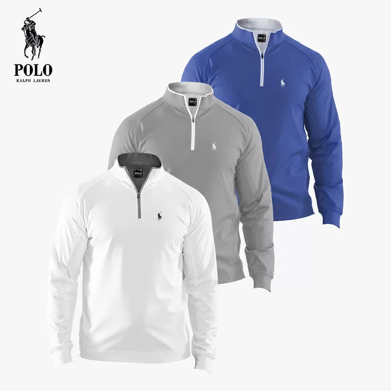 Ralph Lauren Performance 1/4 Zip Pullover 3-pack