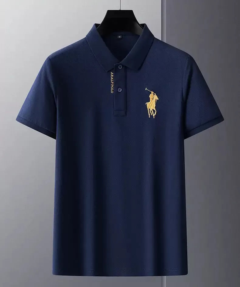 RALPH LAUREN MEN'S CLASSIC CASUAL OVERSIZED POLO SHIRT