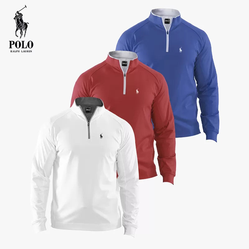 Ralph Lauren Performance 1/4 Zip Pullover 3-pack