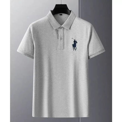 RALPH LAUREN MEN'S CLASSIC CASUAL OVERSIZED POLO SHIRT