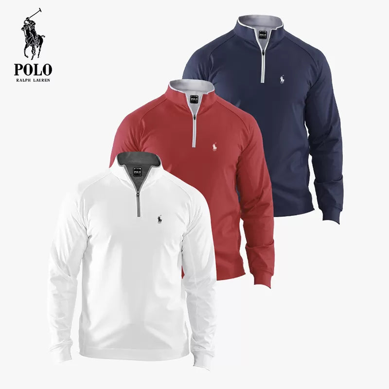 Ralph Lauren Performance 1/4 Zip Pullover 3-pack