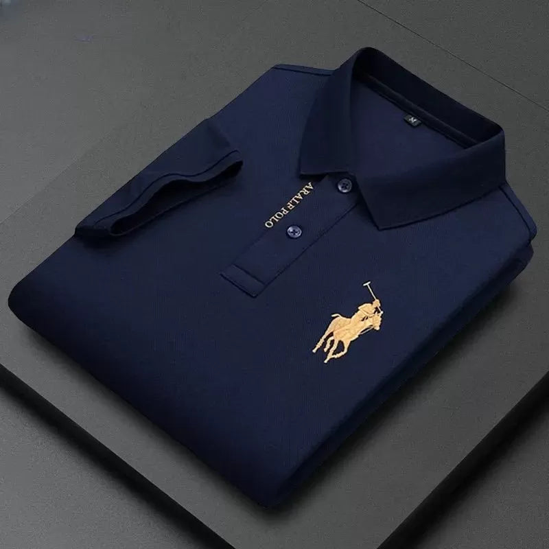 RALPH LAUREN MEN'S CLASSIC CASUAL OVERSIZED POLO SHIRT