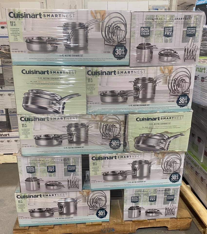 Cookware SETS PALLET – LOT ID: 240811 – Untested Customer Return